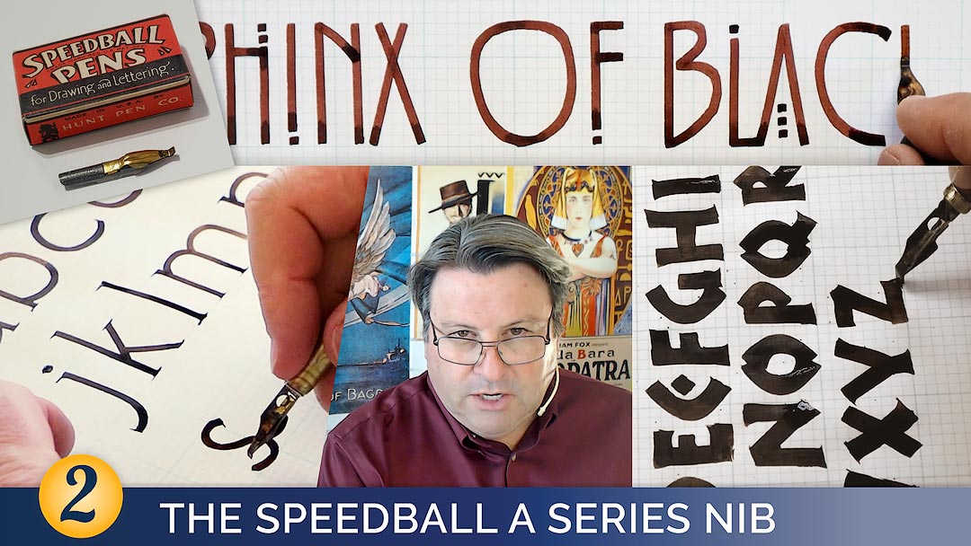 2 - The Speedball A Series Nib